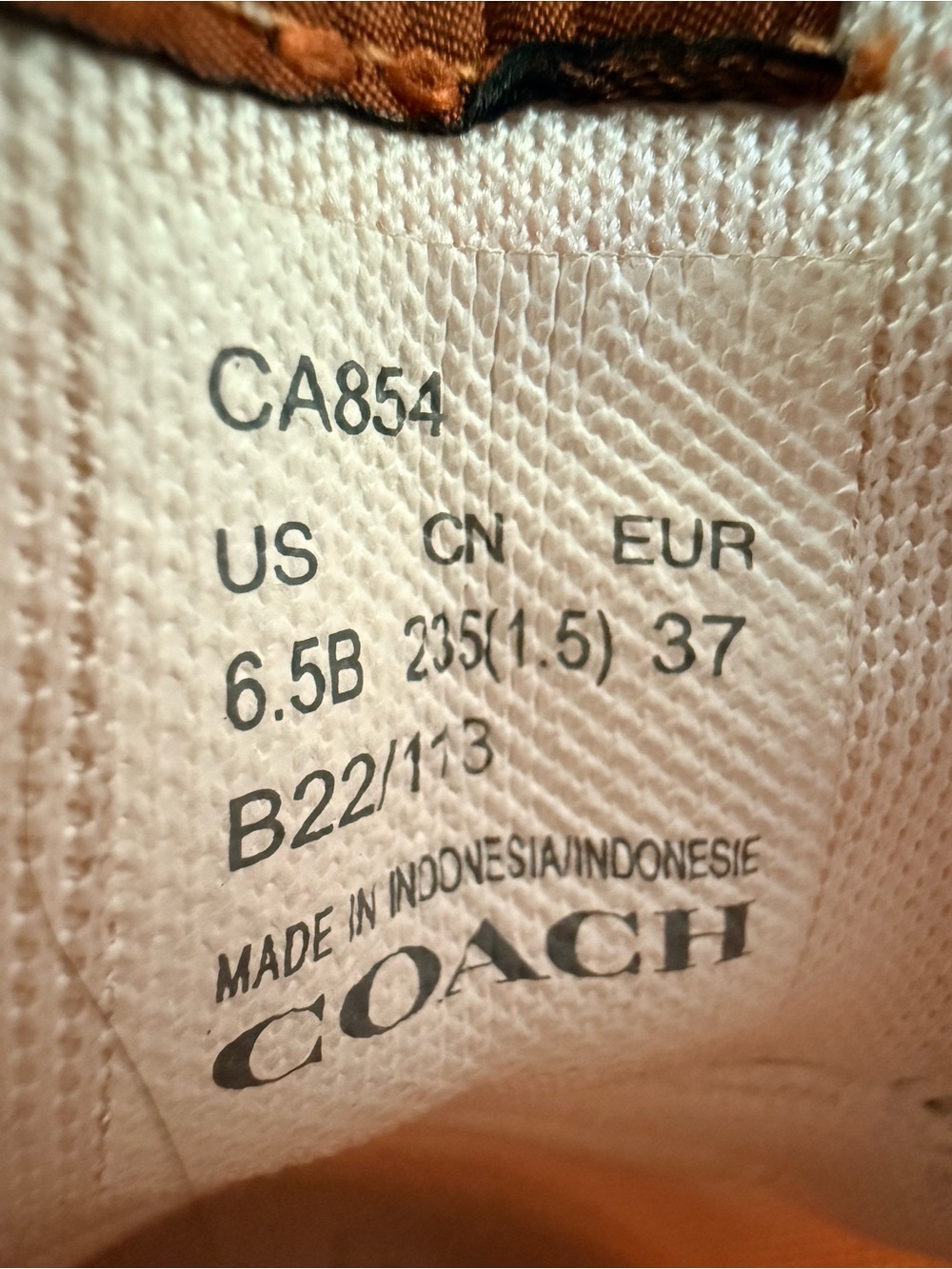COACH Rare & Vibrant Authentic Multicolored Shoes | Women’s 6.5B - Picture 7 of 7